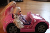 Zwei Puppen - Barbie und Elsa mit Cabrio Dresden - Bühlau/Weißer Hirsch Vorschau