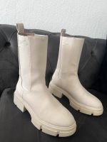 Lange Boots/Stiefel Leder Beige Baden-Württemberg - Güglingen Vorschau