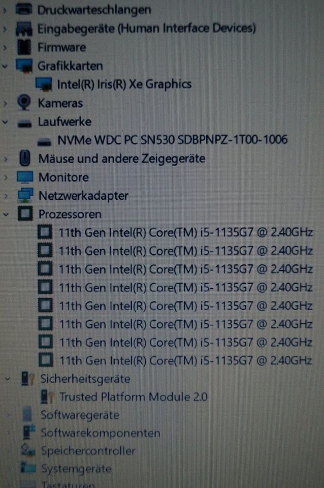 HP Notebook Intel® Core™ i5-1135G7 / 1TB SSD / WIN11 in Kiel