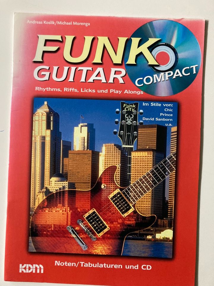 Funk Guitar Noten Notenbuch CD Gitarre in Ochtrup