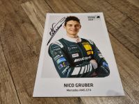Autogramm NICO GRUBER ADAC GT4 Germany 2022 Mercedes Motorsport Sachsen - Chemnitz Vorschau