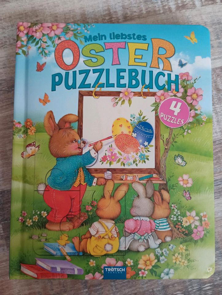 Bücher für Kinder je 3€ - Puzzlebuch Ostern Dora in Reichertshofen