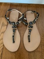 Zehentrenner Sandalen Strass Glitzer Gr. 41 Nordrhein-Westfalen - Stolberg (Rhld) Vorschau