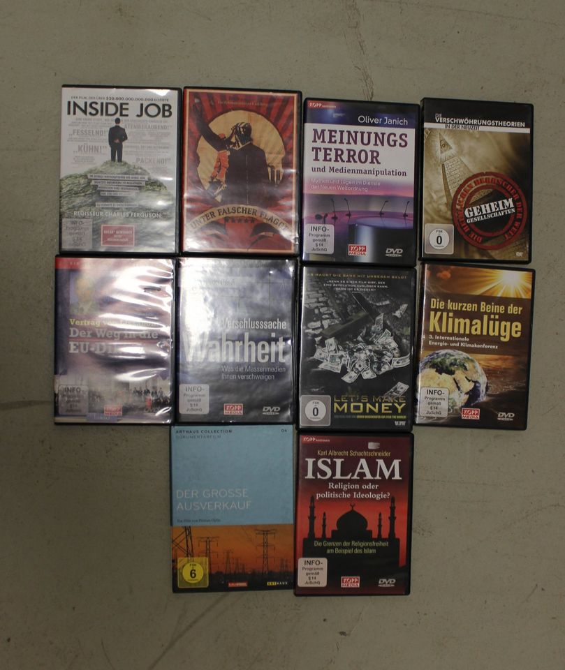 Kopp Verlag DVD Sammlung Konvolut + D.Broers DVD / Hörbuch in Hannover