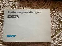 Seat Ibiza Bedienungsanleitung Baujahr 1991 Bayern - Schwandorf Vorschau