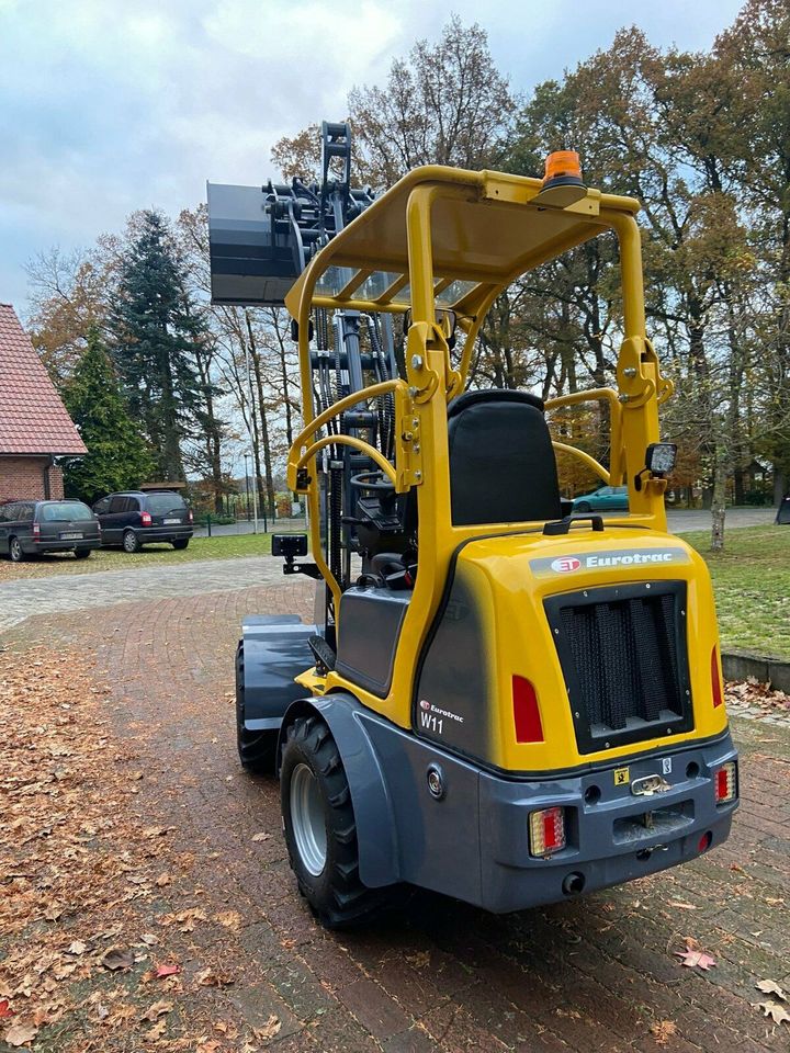 EUROTRAC W11 Fahrerschutzdach Hoflader, Radlader- Kubota in Damme