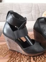 Damen Qualität  Leder Sandalen 39  Groß Schwarz. Nürnberg (Mittelfr) - Aussenstadt-Sued Vorschau