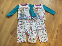 2x Elsa Eiskönigin Frozen Fleece Pyjama Zwillinge 2T 92/98 Nordrhein-Westfalen - Niederkrüchten Vorschau