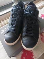 Ecco Sneaker Leder Schnürschuhe Dark clay Gr.42 Schleswig-Holstein - Flintbek Vorschau