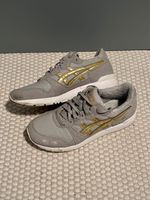 Asics Tiger Sneaker grau gold mit Fell Gel-Lyte 37,5 Hessen - Gießen Vorschau