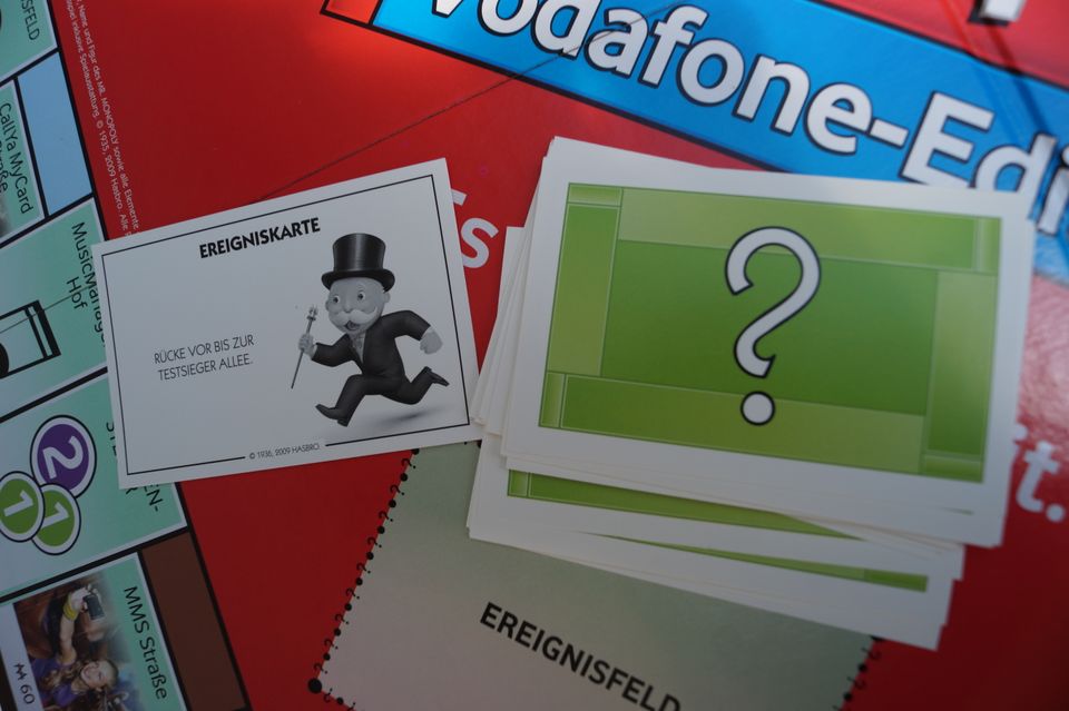 Monopoly Sonderedition Sammler VODAFONE 2008 super gepflegt in Solingen