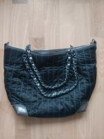 Tasche Handtasche schwarz silber Sachsen - Plauen Vorschau