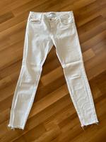 Zara Skinny Jeans Weiß Gr.38 Frankfurt am Main - Kalbach Vorschau
