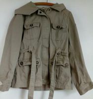 Übergangsjacke grün/beige Größe XL / 42 mit Kaputze Nordrhein-Westfalen - Düren Vorschau