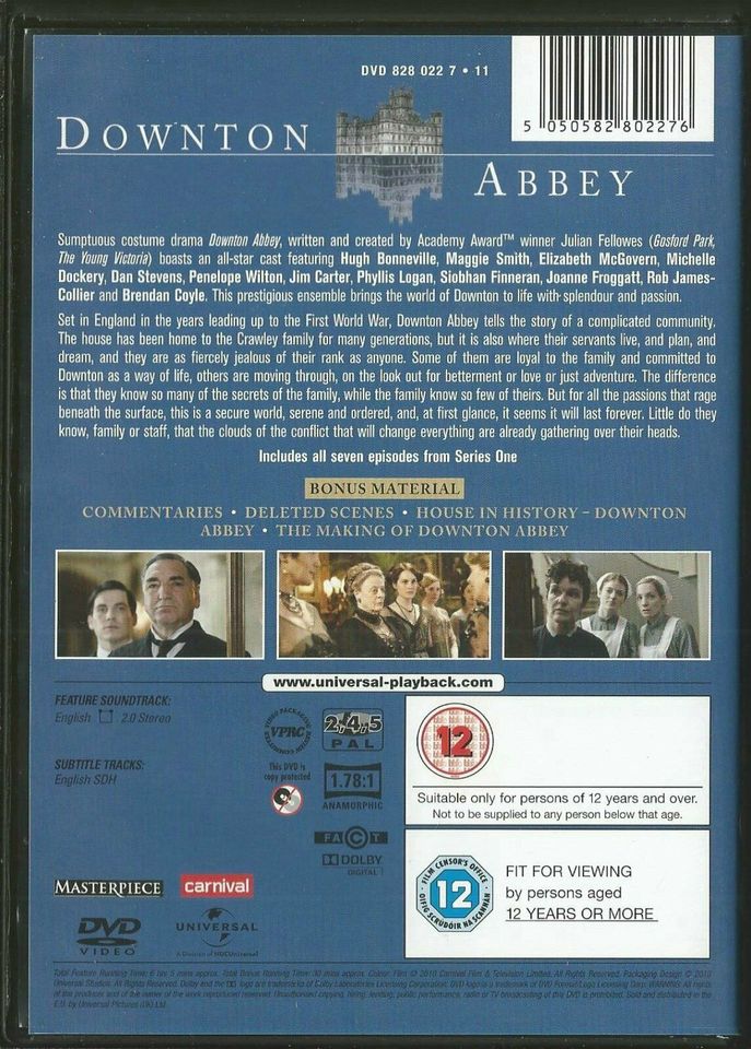 Downton Abbey (engl. Original) - Series 1-3 and Christmas Special in Rüsselsheim