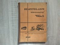 Bautz Mähdrescher T600S Ersatzteilliste 1969 Bayern - Münchberg Vorschau