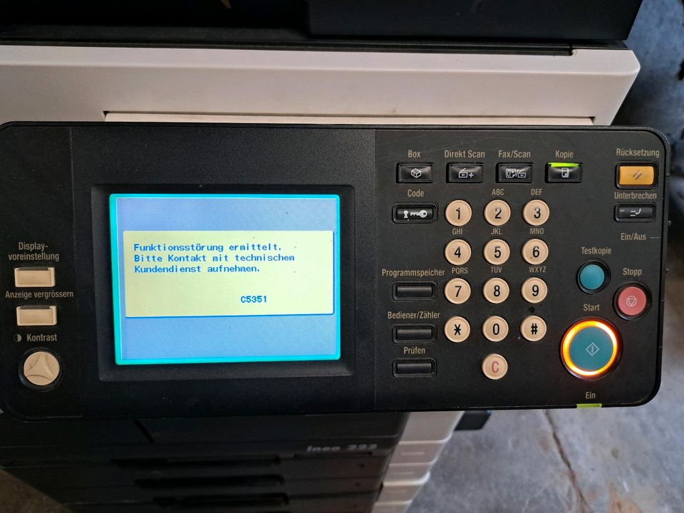 Develop Ineo 222 Kopierer Scanner Laserdrucker in Hummelfeld