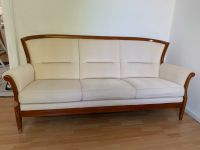 Hellbeiges Vintage Sofa mit Holz Nordrhein-Westfalen - Solingen Vorschau