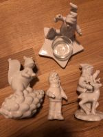 Weihnachten Deko-Set 4x Keramik-Figuren weiß Berlin - Mitte Vorschau