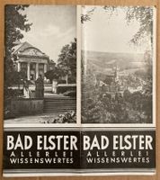 Werbebroschüre Bad Elster - Allerlei Wissenswertes, 1934 Dresden - Striesen-Süd Vorschau