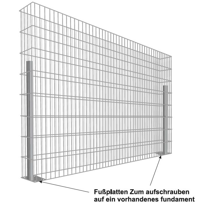 ✅Gabione ohne Füllung zum Aufdübeln✅ in Frankfurt (Oder)