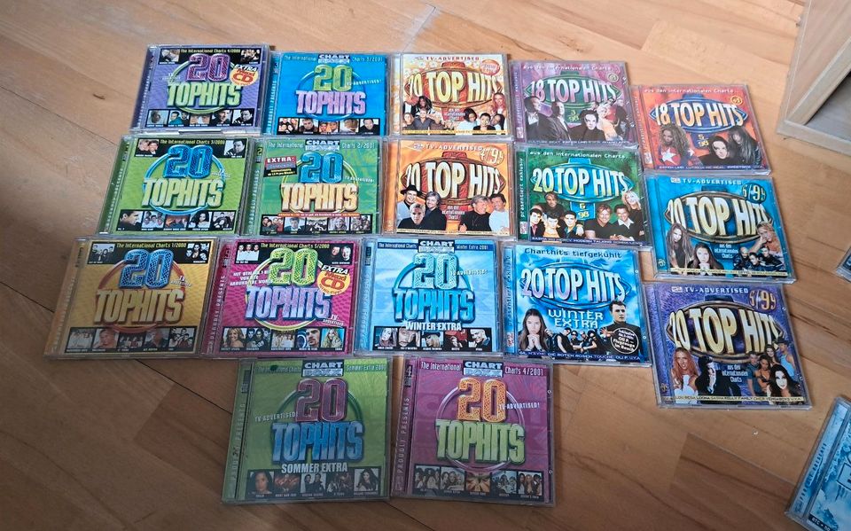 CDs Top Hits 1998-2001 in Heidesheim