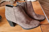 Damen Stiefelette mit Strass Nordrhein-Westfalen - Langenfeld Vorschau