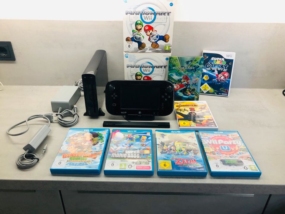 Wii U mit viel Zubehör NUR ABHOLUNG in Saarbrücken