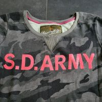 Superdry Sweatshirt Camouflage khakifarben Gr. M/L Rheinland-Pfalz - Essenheim Vorschau