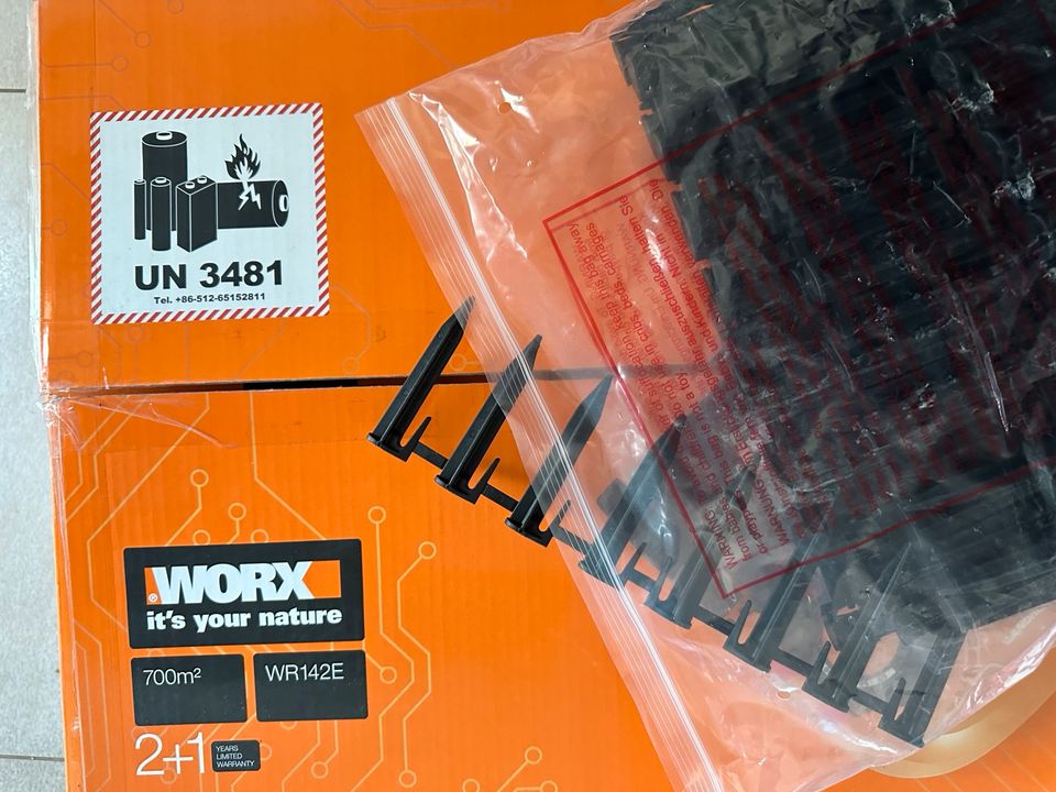 Worx mähroboter wr 142E in Schechen