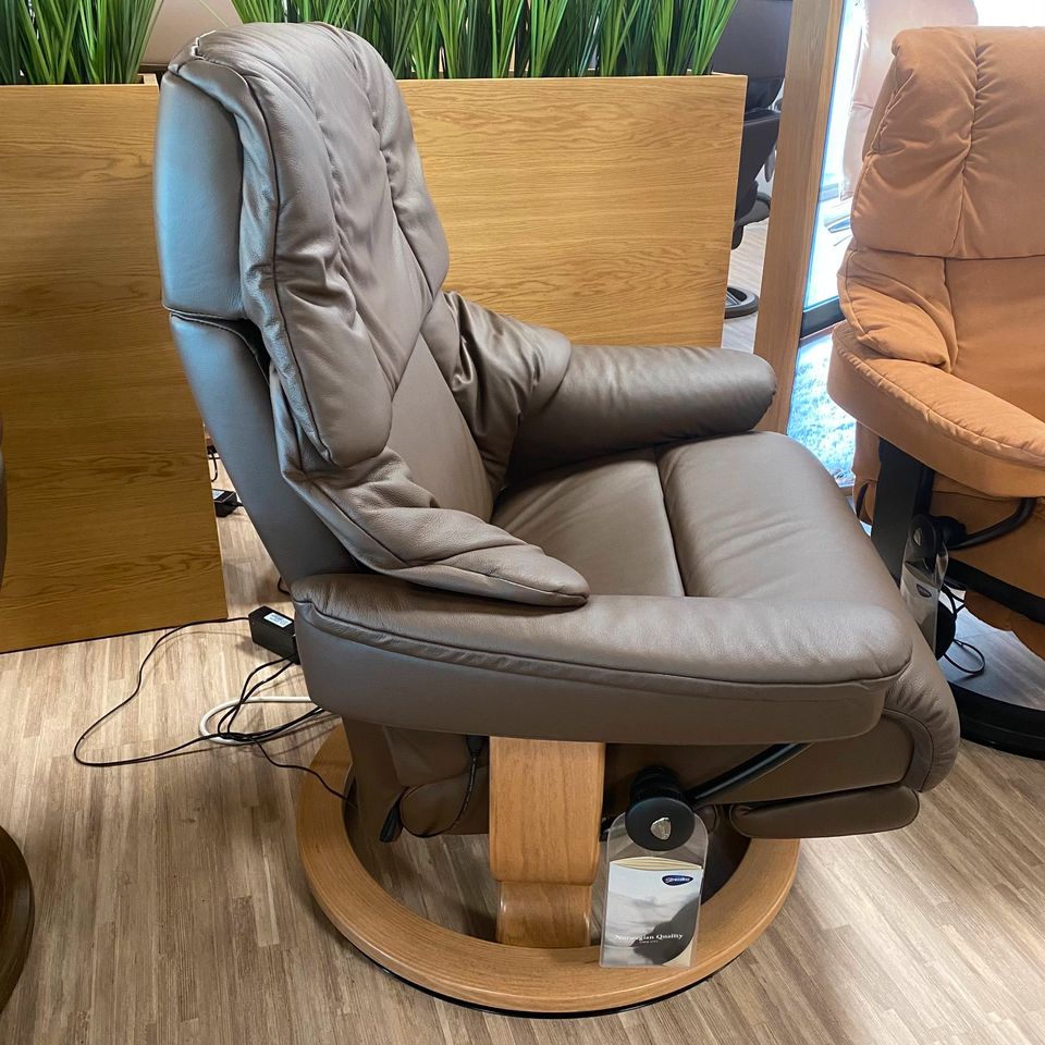 Stressless Sessel Power Leg & Back Paloma Chestnut Classic Eiche in Kaiserslautern