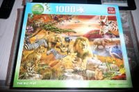 King Puzzle 1000 Teile Wilde Tiere in Afrika sehr schönes Motiv Hessen - Usingen Vorschau