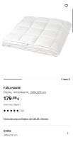 IKEA FJÄLLHAVRE 704.568.07 Bettdecke Decke 240 x 220 cm ⭐️ NEU Baden-Württemberg - Karlsruhe Vorschau