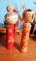 ⭐️‼️ Original Japanese Kokeshi Doll Holzkunst Puppen ‼️⭐️ Bayern - Wunsiedel Vorschau