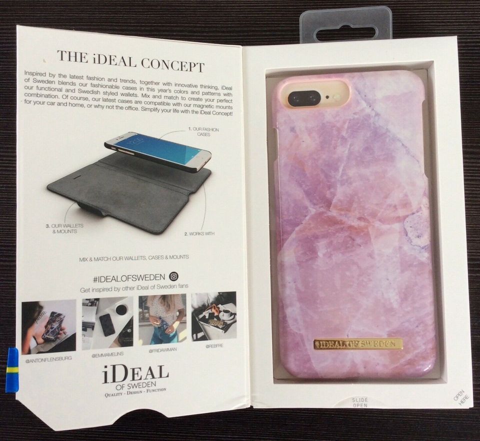 IDeal Of Sweden Pilion Pink Marble Handycase iPhone 8/7/6/6S Plus in Remseck am Neckar