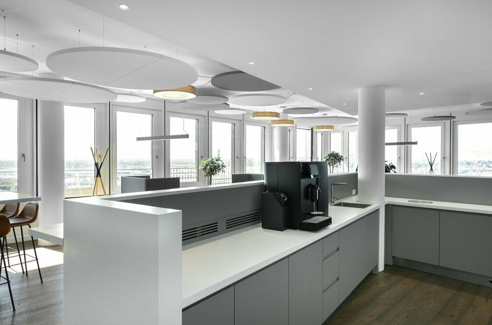 Coworking-Bereich in Hamburg, Signature HafenCity in Hamburg