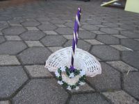 Streukörbchen Hochzeit Blumenmädchen lila weiß Nordrhein-Westfalen - Kerpen Vorschau