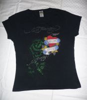 T-Shirt Ed Hardy "True Love" vintage,Strass Gr.XL f.158-164,XS-S Baden-Württemberg - Brackenheim Vorschau