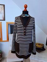 TORY BURCH Long Pullover braun beige Mischwolle Kaschmir Gr.S-M Niedersachsen - Twistringen Vorschau