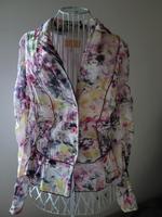 BIBA Blazer rosa bunt Gr.34 Sommer mit Leinen Nordrhein-Westfalen - Overath Vorschau