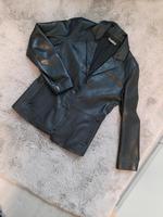 Lederjacke s.Oliver Gr 36 schwarz Blazer Jacke Bayern - Höchberg Vorschau