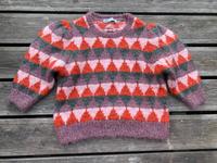 Zara Vintage cropped Woll-Pullover Folklore Ethno Hippie Thüringen - Arnstadt Vorschau