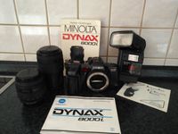 Minolta Kamera Dynax 8000i mit Zubehör gebraucht Bayern - Hallbergmoos Vorschau