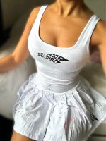 ASOS Rockstar original White minikleid / Sommerkleid Bayern - Kumhausen Vorschau