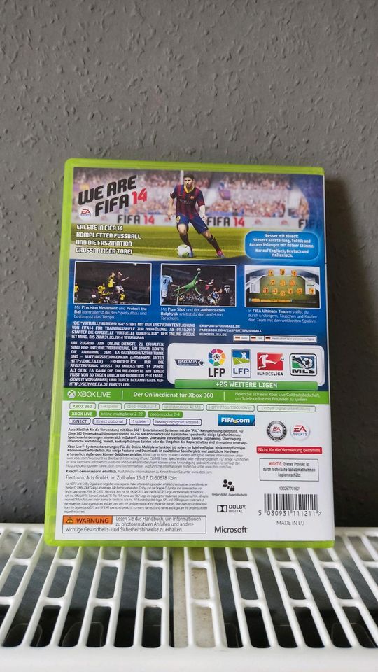 Xbox 360 Spiel FIFA 14 in Buseck