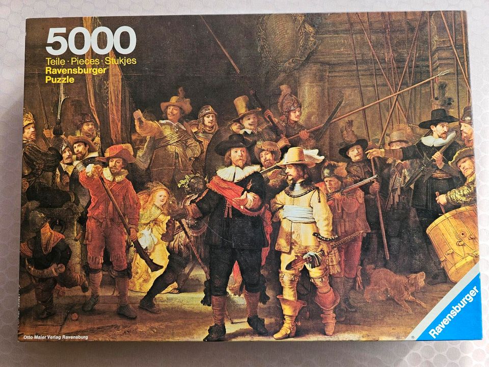 Puzzle 5000 Die Nachtwache Ravensburger Puzzel in Crailsheim