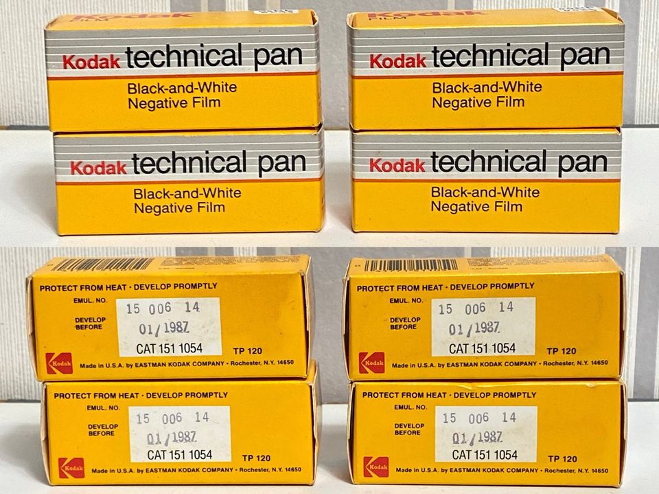 Kodak 120 Schwarzweiß Filme 400 TX und mehr Film Konvolut Analag in Erftstadt