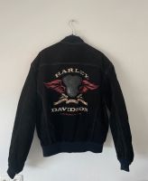 Vintage Harley Davidson Velour Lederjacke Herrenjacke Big Logo Bayern - Donaustauf Vorschau