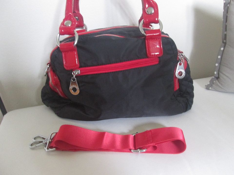 MaxMon Handtasche Umhängetasche schwarz rot in Oberndorf am Lech