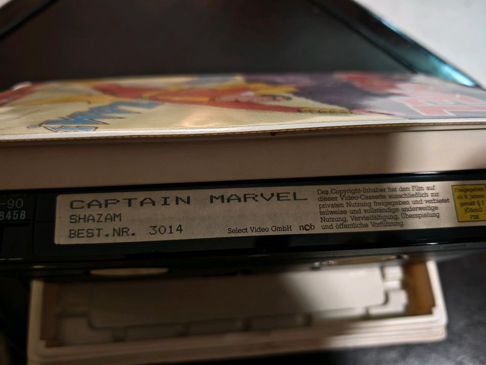 Shazam! Captain Marvel VHS Retro, Selten. COMIC in München